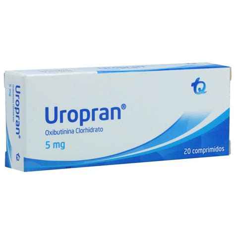 Ficha de UROPRAN Comprimido 5 mg de Colombia.